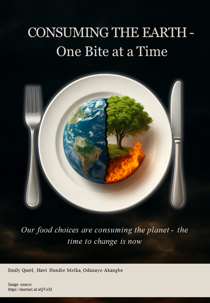 Poster: "Consuming the Earth - One Bite at a Time